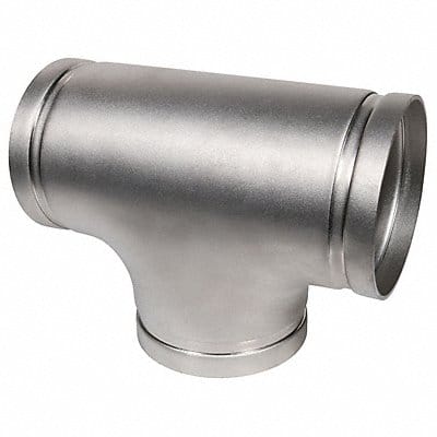 Tee 304 SS 4 in Pipe Size Grooved