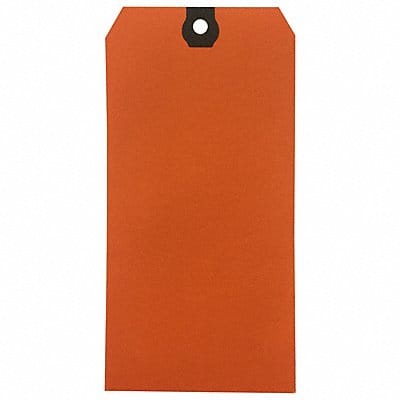 Blank Shipping Tag Paper Orange PK1000 Blank Shipping Tag Paper Orange PK1000
