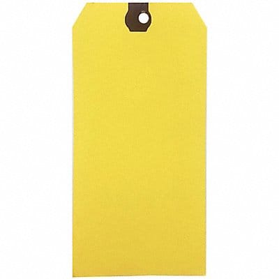 Blank Shipping Tag Paper Yellow PK500
