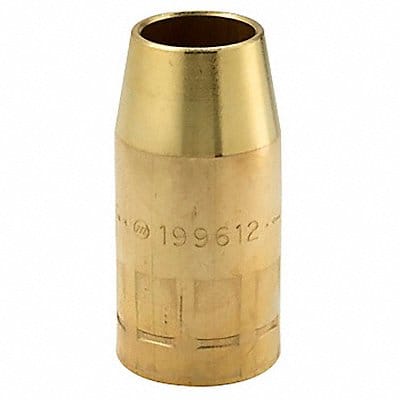 MILLER Brass Straight MIG Weld Nozzle