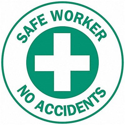 Hard Hat Emblem Label English PK4