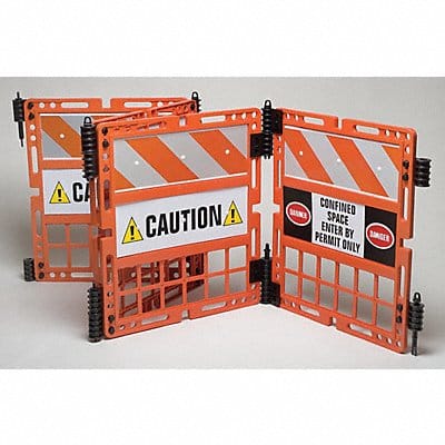 Barricade System 36 3/5 H 11 W Polypro