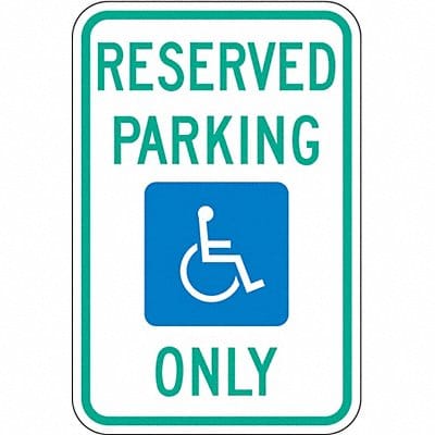 ADA Handicapped Parking Sign 18 x 12