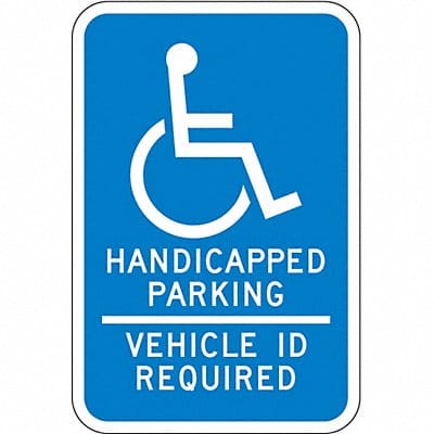 ADA Handicapped Parking Sign 18 x 12