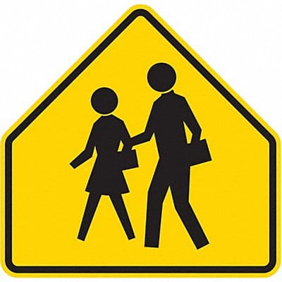 School Crossing Traffic Sign 24 x 24