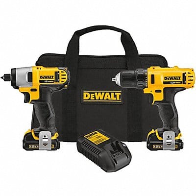 Cordless Combination Kit 2 Tools 12V DC