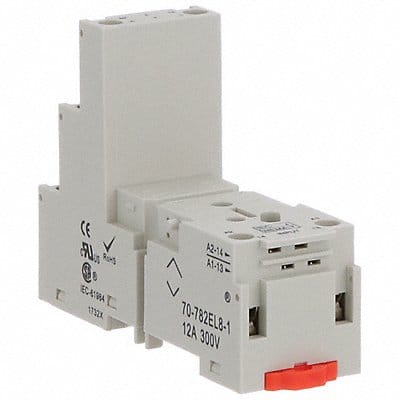 Relay Socket Square 8 Pins 12 A