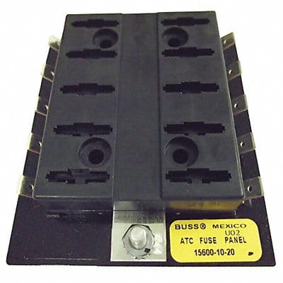 Fuse Block 0 to 30A Automotive 10 Pole