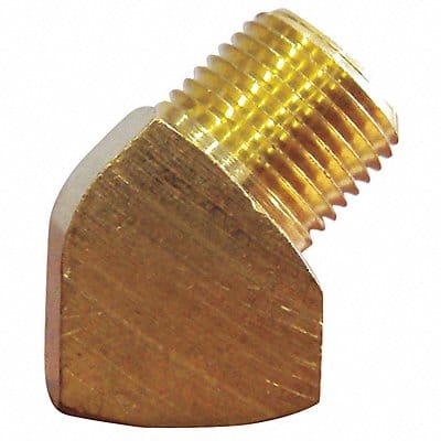 45 Street Elbow Brass 1/2 in 10 PK