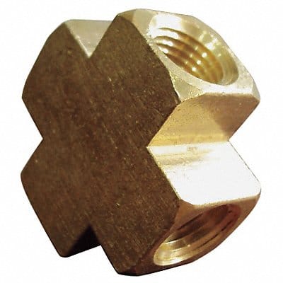 Cross Brass 1/2 in Pipe Size Class 150