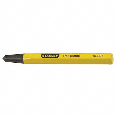 Center Punch 1/4 x 4 In Yellow
