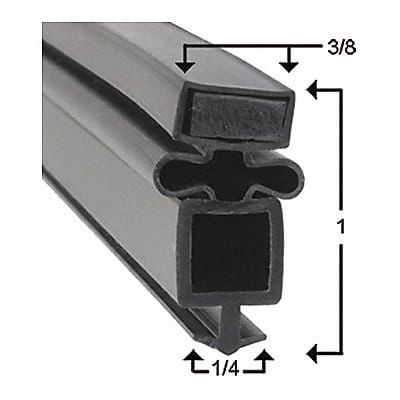 Door Gasket 27-7/8 x 63
