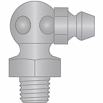 Grease Fitting 1/4 -28SAE-LT 90D SS PV Grease Fitting 1/4 -28SAE-LT 90D SS PV