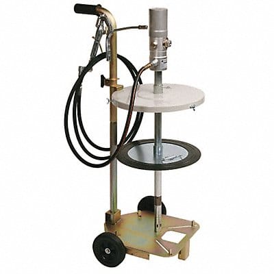 Prtbl Grease Pump 120 lb Drum 7200 psi