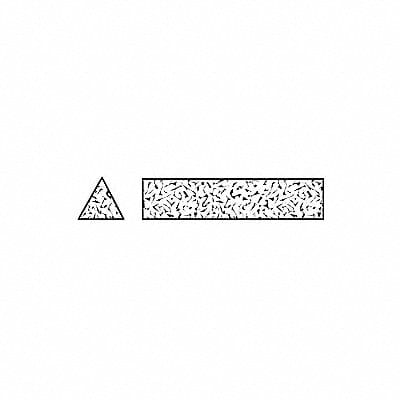Sharpening File Tri A/O Orange/Brn Fine