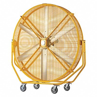 Portable Floor Fans 8 ft Dia Al Foil