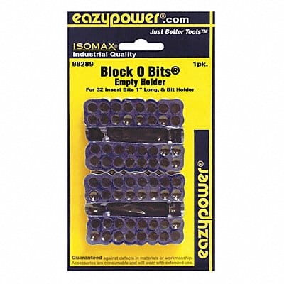 Block O Bit Case Empty