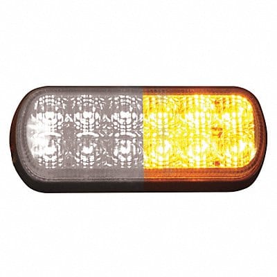 Strobe Light Ambr/Clear LED Rctnglr 5.5
