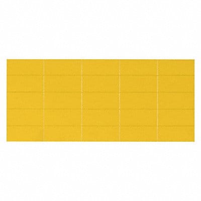 Magnetic Tape Strips 7/8 x2 Yellow PK25