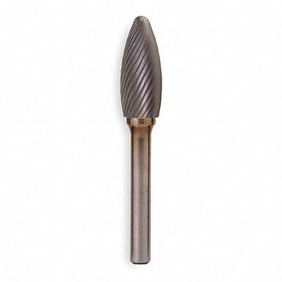 Carbide Bur Flame 3/16 Single Cut SH-53