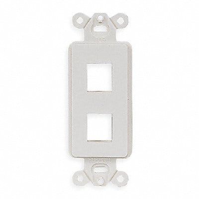Outlet Frame 2 Port 94V Rated Material