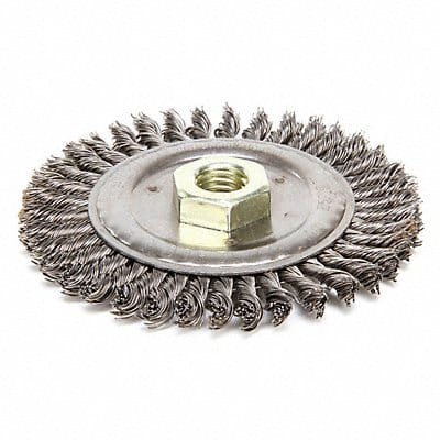 Wire Wheel Brush 4-1/2 in 3/16 in W