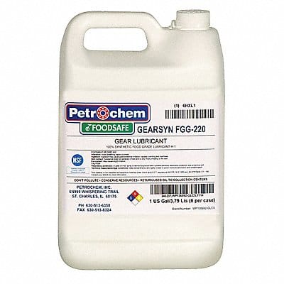 Food Grade Synthetic Gear Oil ISO 220