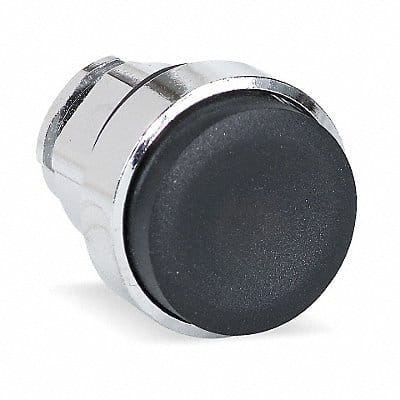 H6990 Pushbutton 22mm BK Maintained Extended