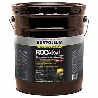 H7154 7400 Alkyd Enamel High Gloss White 5 gal