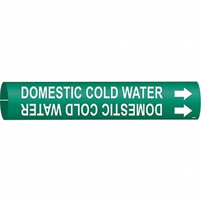 Pipe Marker Domestic Cold Water