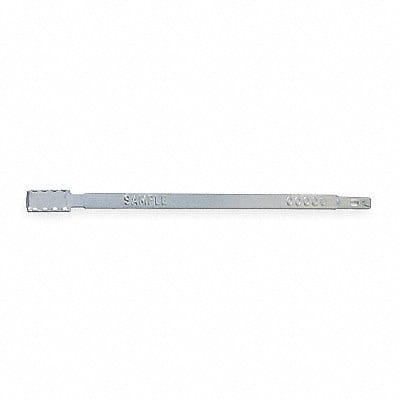 Flat Strap Seals Silver PK1000