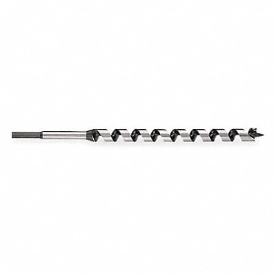 Ship Auger Bit Dia 1 1/2 Shank Hex 7/16