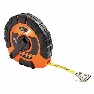 Tape Measure 3/8 In x 100 ft/30m Orange