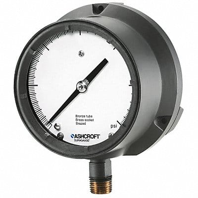K4219 Compound Gauge 30 Hg to 30 psi 4-1/2In
