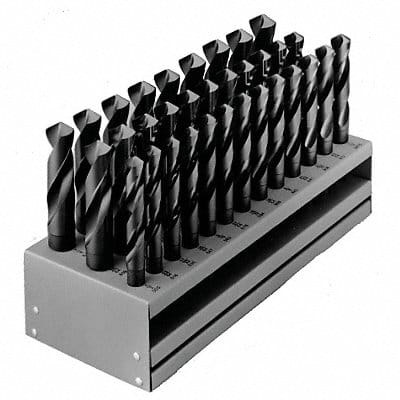 Reduced Shank Drill Set 33pc HSS