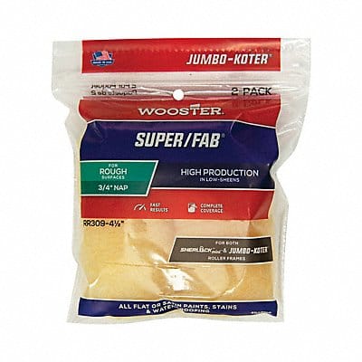 Mini Rollers 4 1/2 L 3/4 Nap Knit PK2