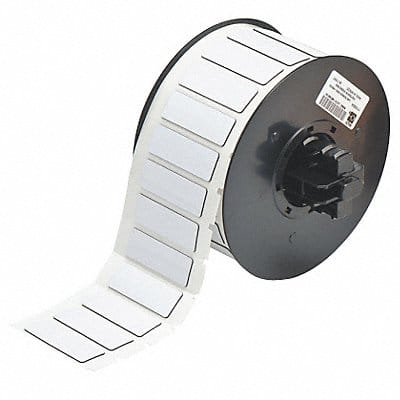 Raised Profile Label White 1.770 In.