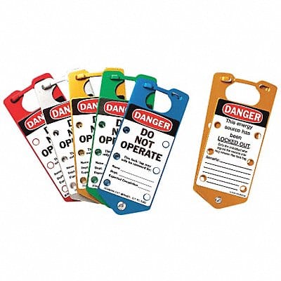Labeled Lockout Hasp Snap-On 6 Lock PK5