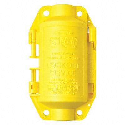 Plug Lockout Yellow