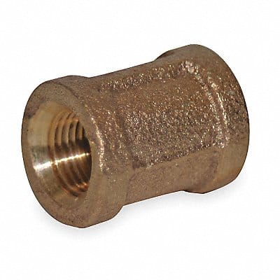 Coupling Red Brass 2 in FNPT Class 125