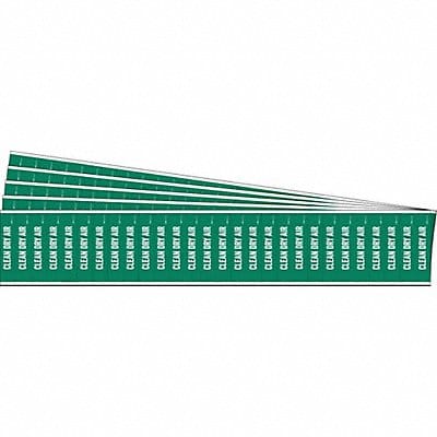 Pipe Marker White Clean Dry Air PK5