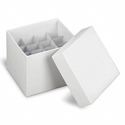 Box 15 And 50ml Lid White PK10