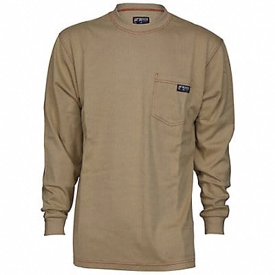 K3893 FR Long Sleeve Shirt Tan 4XL Regular