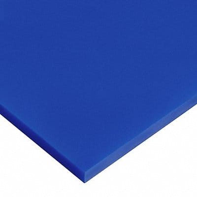 PlstcSheet UHMW 48 x120 0.5 T Blue Opq