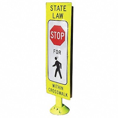 Sign and Fixed Base 42 x 13