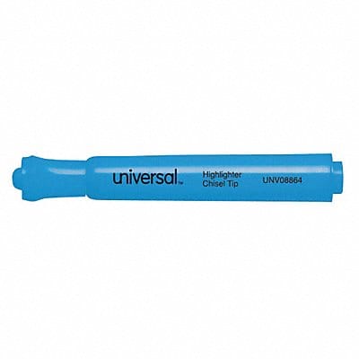 Highlighter Tank Chisel Fl Blue PK12