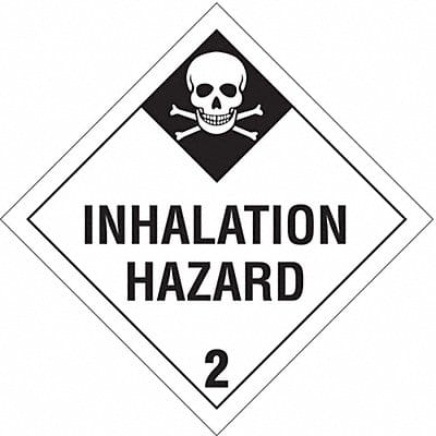 DOT Container Placard 10-3/4 Label W