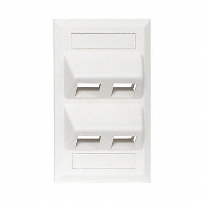Wall Plate 4 Port