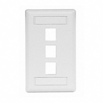 Wall Plate 3 Port