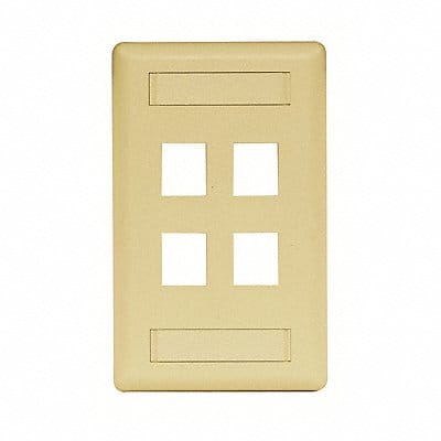 Wall Plate 4 Port